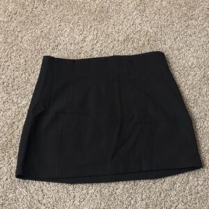 Zara Classic Black Mini Skirt
